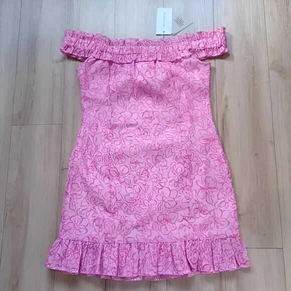 Lovers + Friends Dresses & Skirts - Lovers + Friends Bosworth Mini Dress Pink Floral M NWT